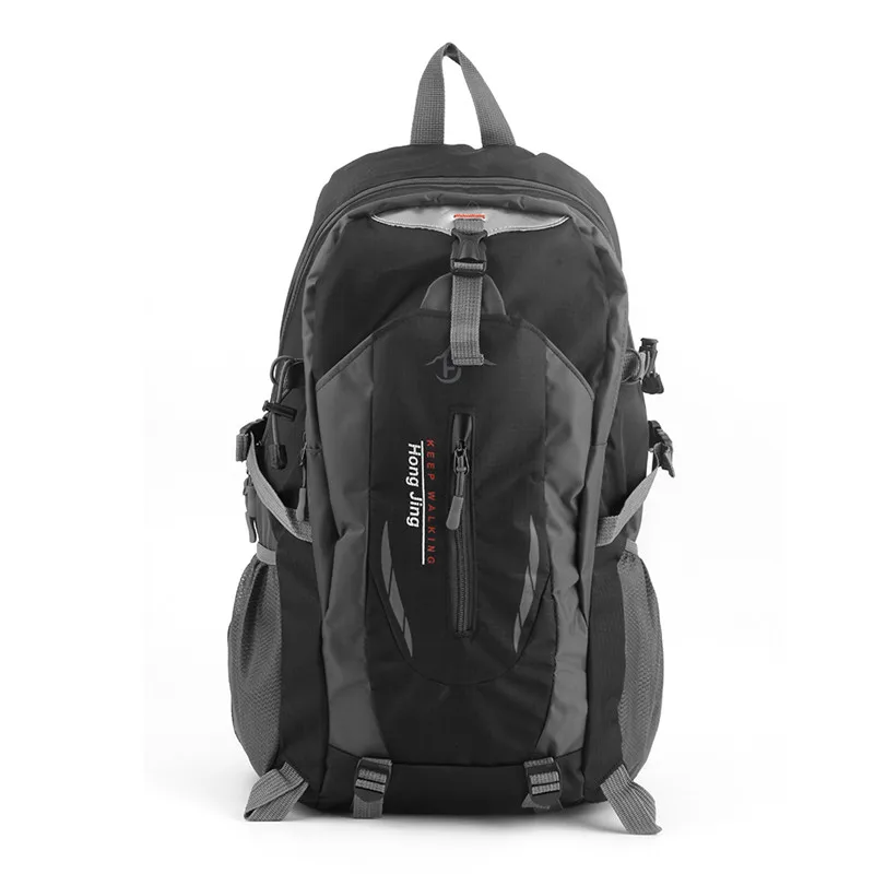 Открытый рюкзак, походная сумка, рюкзак для альпинизма, спортивные сумки, водонепроницаемые, для альпинизма, для мужчин и женщин, для путешествий, пеших прогулок, велоспорта, путешествий - Цвет: Black