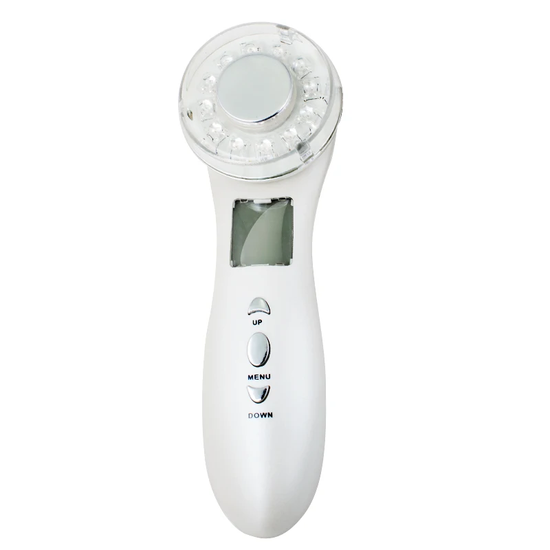 

100% High Quality 7 Colors LED Photon Rejuvenation Anti-Aging Skin Care Ultrasonic Beauty Therapy Xmas Big Sale