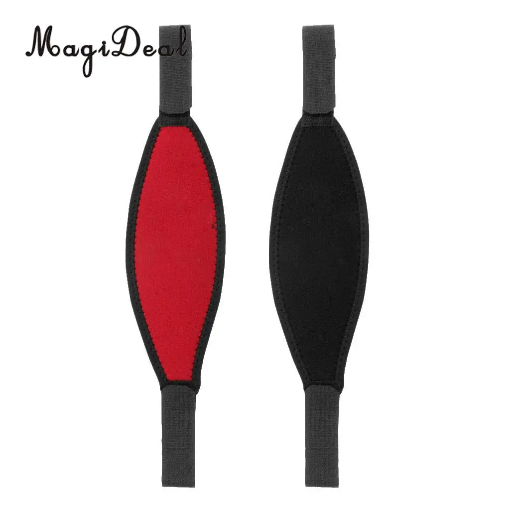 MagiDeal 2 Pieces Soft Neoprene Replacement Scuba Diving Diver Mask Strap Protector Cover Hair Band - Universal Fit