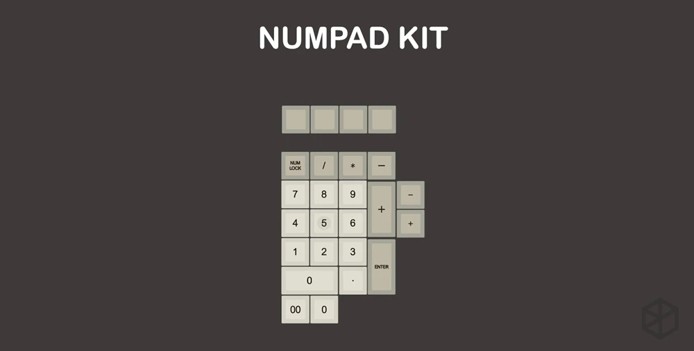 Retro Beige-Numpad