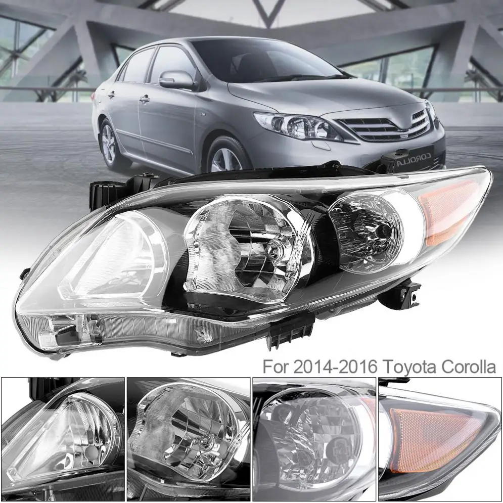 1 шт. автомобильная фара для Toyota Corolla 2011 2013 Фара авто в сборе  | Фара для авто в сборе -32916635040