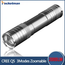 100 Authentic lanterna 2000 Lumens waterproof 3 Mode CREE Q5 font b LED b font font