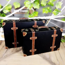 CARRYLOVE 1" 16" дюймов Ретро деревянная коробка антикварная ручная багажная сумка коробка винтажный чемодан набор