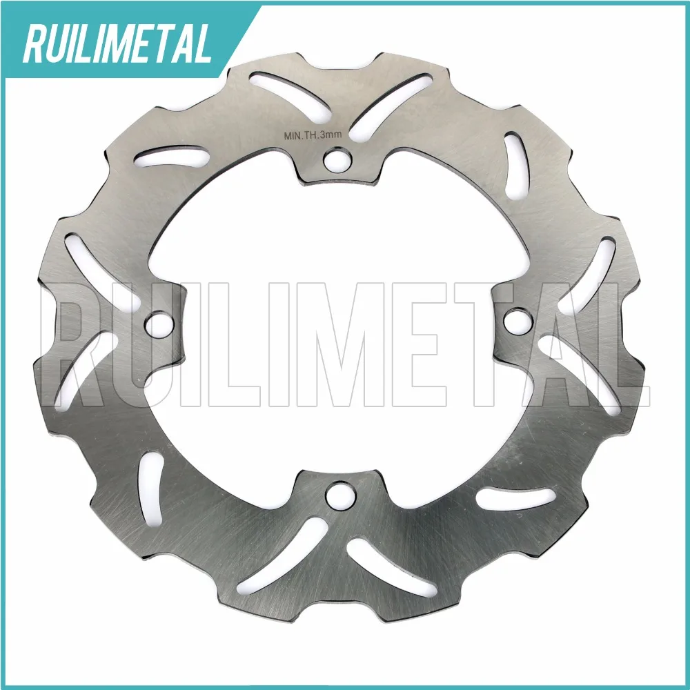 Rear Brake Disc Rotor for SUZUKI RMX RMZ 250 450 2005 2006 2007 2008 2009 2010 2011 2012 2013 2014 2015 1x rear brake rotor disc braking disk for suzuki gsr400 2006 2010 gsx1250fa 2010 2011 gsx650f 2008 2011 gsf650 bandit abs 2011