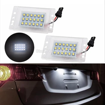 

2 x LED Car LED License Plate Lights Lamps White CANBUS OBC Error Free for Volvo 855 1993 -1997 V70 V70 XC 1997 - 2000