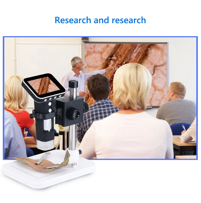 500X USB Microscope Digital Video Microscope HD Electronic Portable 8 LED Adjustable Microscope for PCB Mobile Phone Repair (14)