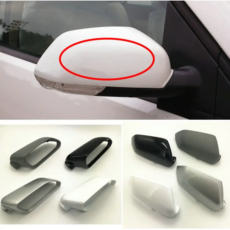 Apply to Old Bora Golf 4 Passat B5 Reversing mirror housing Rearview rear cover Rear of reflector white | Автомобили и мотоциклы