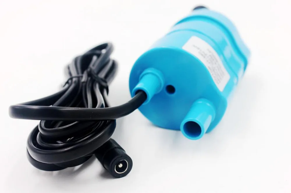 DC 12V 24V 600/1000L/H водяной насос Масляный погружной бесщеточный мотор солнечный