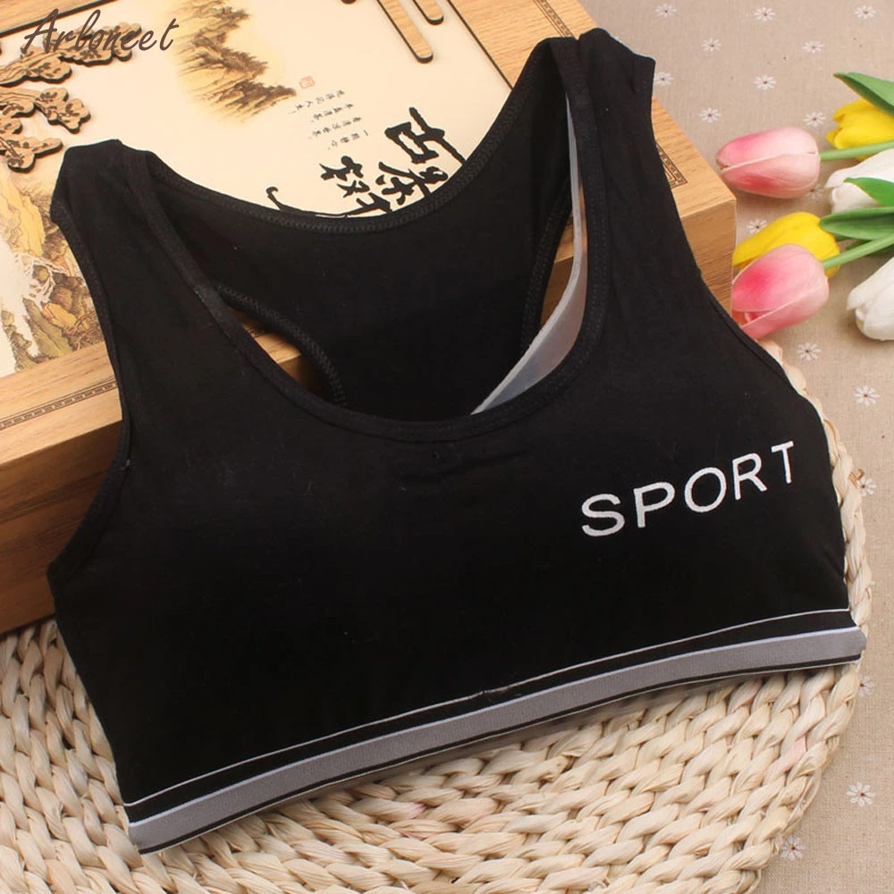 Kids Girls Underwear Bra Vest Children Underclothes Sport Undies Clothes Girls Outfits Cotton tank