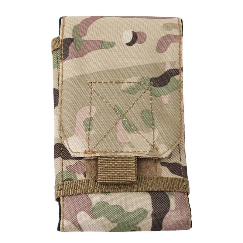 Военная Тактическая камуфляжная поясная сумка мягкая Сумочка поясной карман для