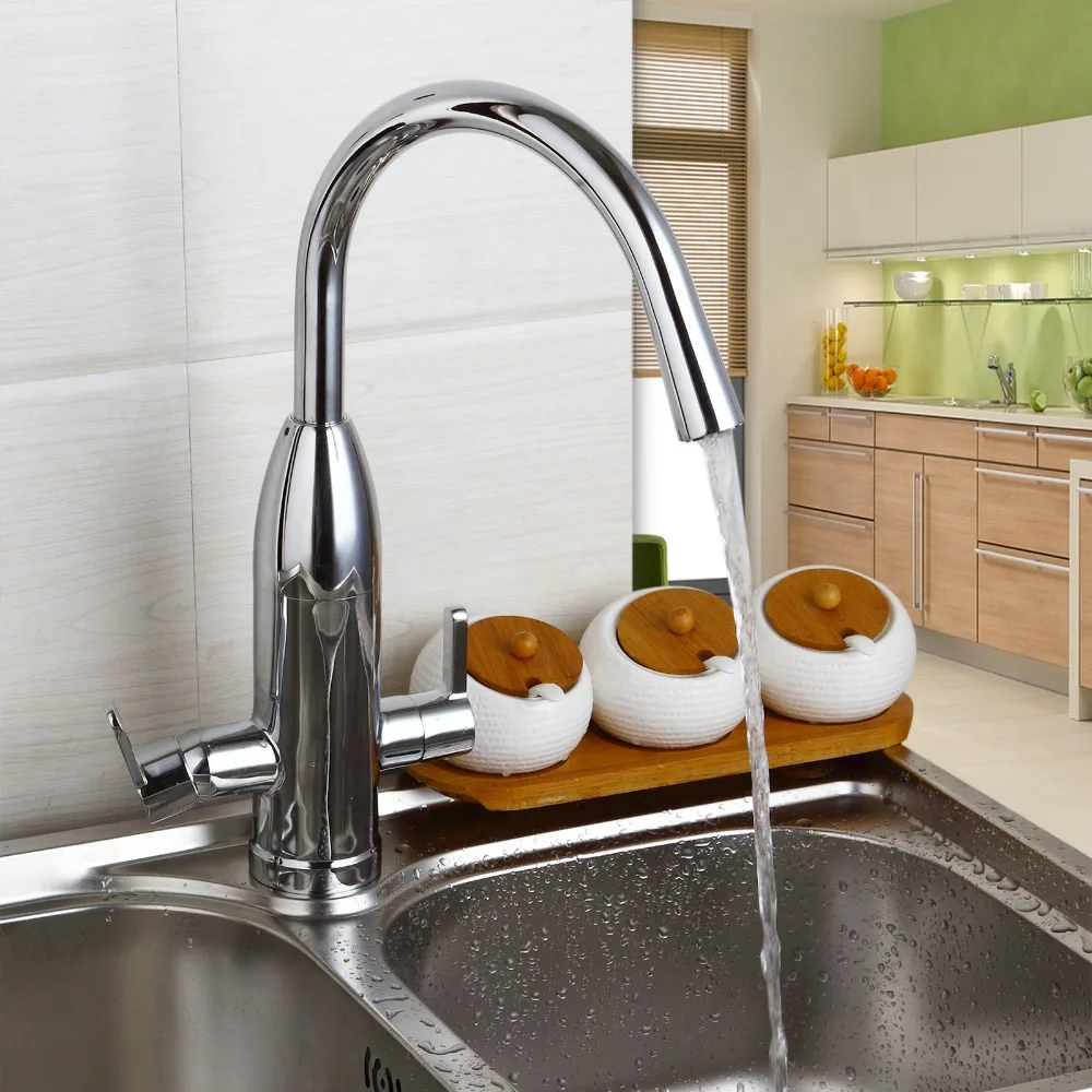 Torayvino New design faucet chrome Water purifier 360 Degree swivel
