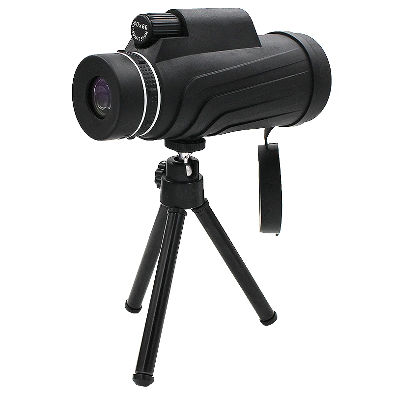 Kogngu 40X60 Zoom Monocular Lens for Mobile Phone Telescope Lenses Lente Para Celular Zoom Lens for Smartphone + Tripod + Clip