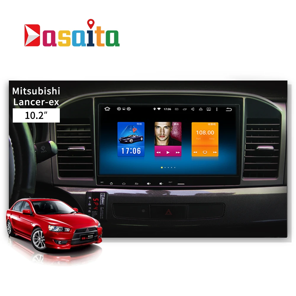 Top Dasaita 10.2" Android 6.0 Octa Core Car DVD GPS player for Mitsubishi Lancer 10 EVO Stereo Auto Radio Head unit Multimedia 4 Top Dasaita 10.2" Android 6.0 Octa Core Car DVD GPS player for Mitsubishi Lancer 10 EVO Stereo Auto Radio Head unit Multimedia 4