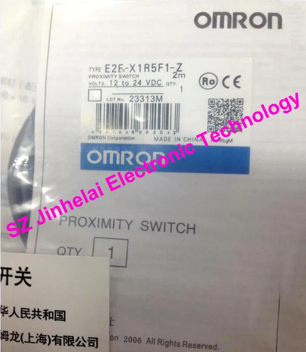 

100% Authentic original E2E-X1R5F1, E2E-X1R5F1-Z OMRON Proximity switch, Proximity sensor 12-24VDC 2M