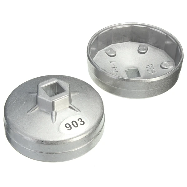 Llave Dinamometrica 2015 Promotion Real Ratchet Tools 74mm 14 Flute Aluminium Cap Oil Filter Wrench Socket Remover Tool For Car |