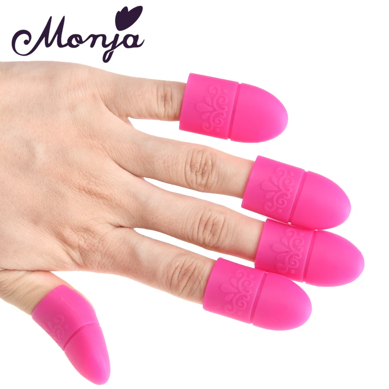 

5Pcs/set Nail Art Soak Off Polish Remove Rubber Finger Cap Reusable Gel Varnish Acrylic Tips Easy Cleaning Removal Wrap Tool Kit