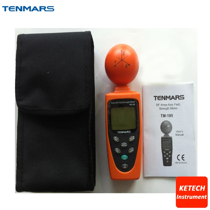 

3-AXIS EMF RF Radiation ElectroSmog Power Meter Tester TM195