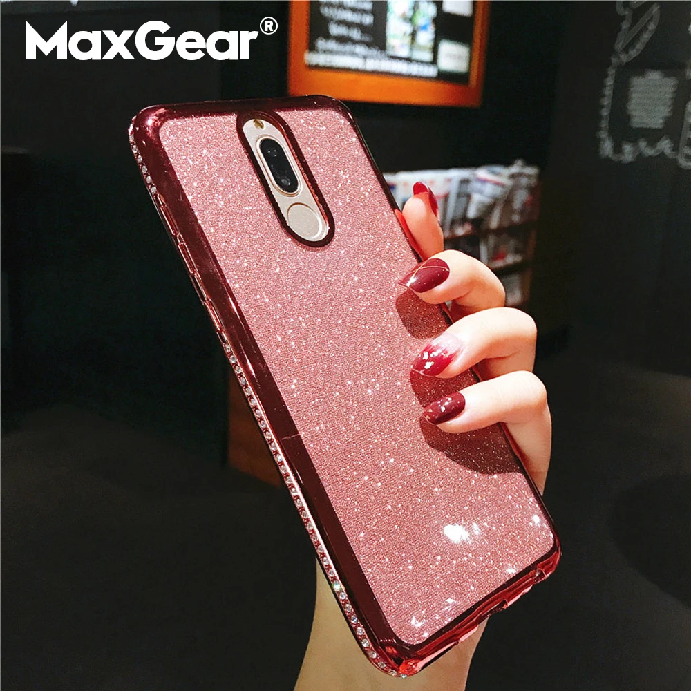 

For Huawei Nova 4 Honor 9X 20 Pro 10i 20i Rhinestone protector Cases For Huawei Y7 Y9 Prime 2018 PSmart 2019 Glitter Phone Cover