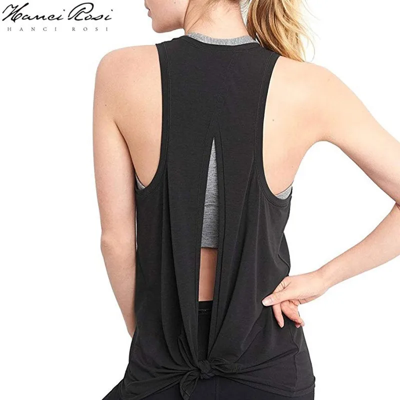

HANCI ROSI Sexy Tank Top Women Topjes Summer Top Women Haut Sexy Top Mujer Hollow Out Sleeveless Basic Casual Streetwear Loose
