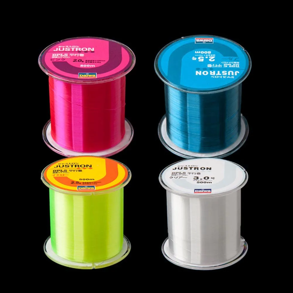 500 متر حيدة النايلون خط الصيد اليابان دائمة صخرة البحر خط الصيد دايوا bulk spool الخيط 3.5LB 4.0-40.5lb ل الكارب الصيد