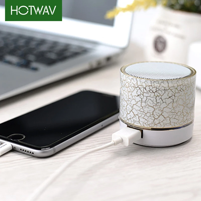 Мини Колонка Bluetooth беспроводная акустическая система Пластиковый Свет TF FM свет
