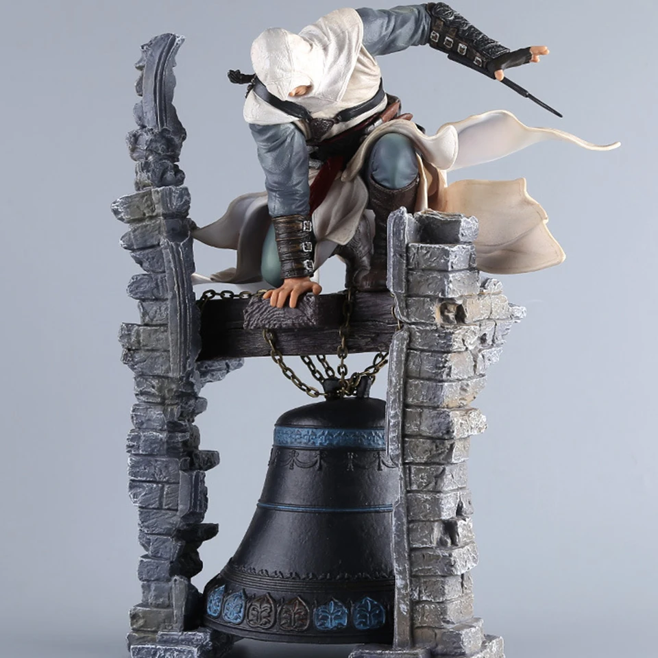 

28cm Creed Character Hidden blade Edward Altair The Legendary PVC Action Figure Toy Doll Christmas Gift for Kids