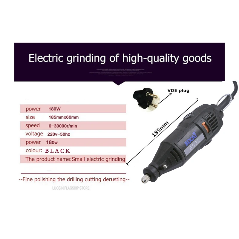 BDCAT-180w-Electric-engraver-Dremel-Rotary-Tool-Variable-Speed-Mini-Drill-Grinding-Machine-with-106pcs-Power