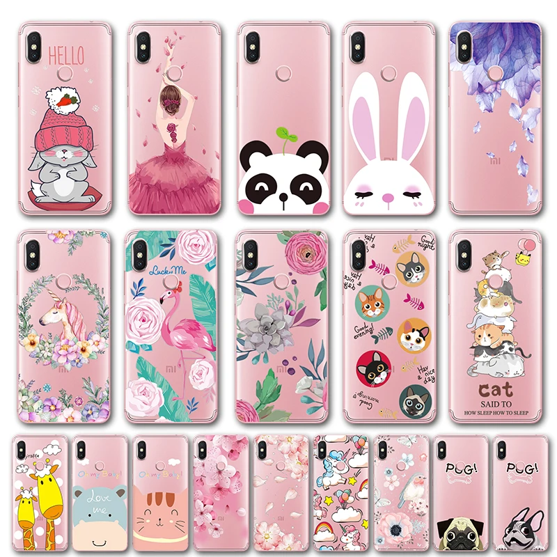 

Cover Case For Redmi S2 5.99" Silicone 3D Relief Flowers Phone Cases For Xiaomi Redmi S2 Covers Redmi S 2 Colorful Lace Fundas
