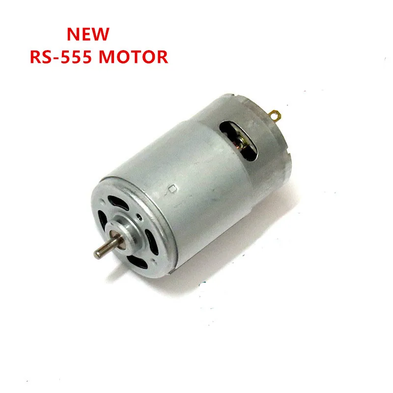 Nouveau 12V-24V 555 DC Motor Roulement à billes grand couple magnétiques puissants pour perceuse À faire soi-même