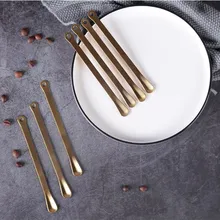 304 Творческий нержавеющая сталь скандинавский стиль бар щетка с длинной ручкой ложка для размешивания кофе длинное льняное ложка для перемешивания ковш