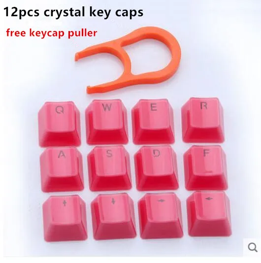 1 комплект E element механическая клавиатура колпачки для ключей Круглые ретро стимпанк колпачки для ключей пишущая машинка шоколадный кристалл прозрачный колпачок для ключей - Цвет: Синий