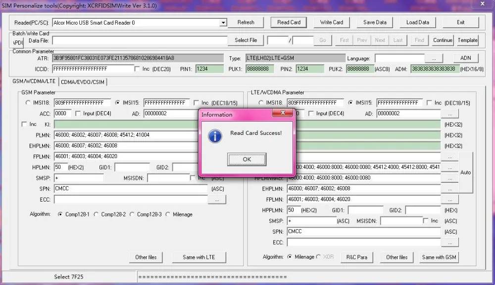 Najtaniej LTE WCDMA ICCID SIM USIM 4G bezpieczny czytnik kart pisarz programista z 5 sztuk puste programowalne karty + SIM personalizuj narzędzia