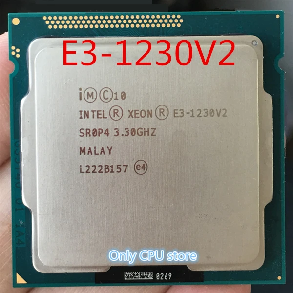 Бесплатная доставка для Intel CPU E3 1230V2 3 30 GHz LGA 1155 8MB Quad core 1230 V2 процессор 8M|e3-1230 v2|lga