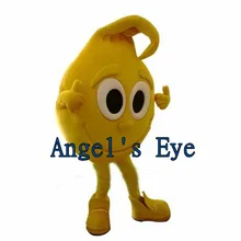 Профессиональный желтый лимон талисман костюм фрукты коммерческий рекламный костюм Mascotte наряд костюм EMS отправка SW416