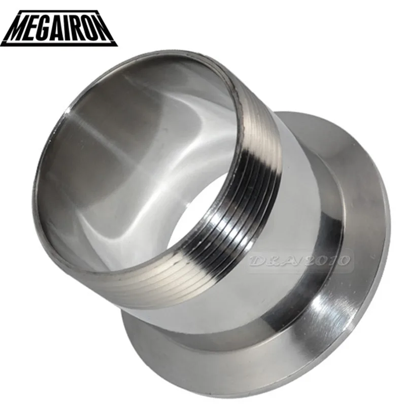 MEGAIRON 2 &quotDN50 нержавеющая сталь SS316 санитарный наружный диаметр резьбы 77 мм фитинг