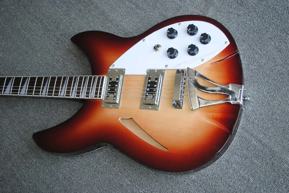 

6 - string guitar,Rickenback 360 Electric Guitar,have two output ,rosewood fingerboard has the gloss of varnish on it,free ship