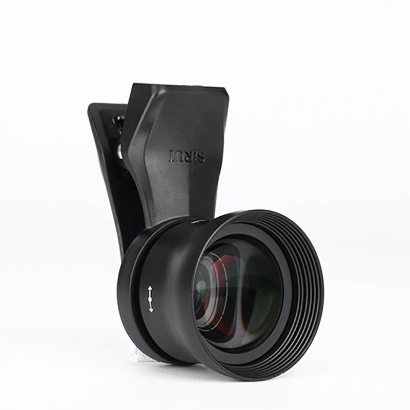 Sirui 60 мм портретный объектив мобильного телефона зажим HD 4K 10X макротелефон рыбий