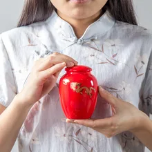 Новая ручная роспись керамики чай баночка для специй, старинная коробка баночка(чай, сахар, кофейные зерна и т. Д.), канистра продукты для кухни еда