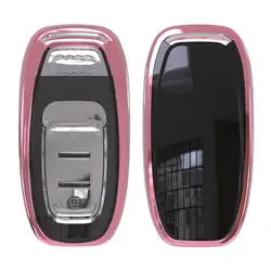 2019 стайлинга автомобилей мягкая ТПУ авто ключ защиты полное покрытие автомобиля чехол для ключей для автомобиля Audi A4L/A6L8 A5/6/7/8, S5/S6 Q5