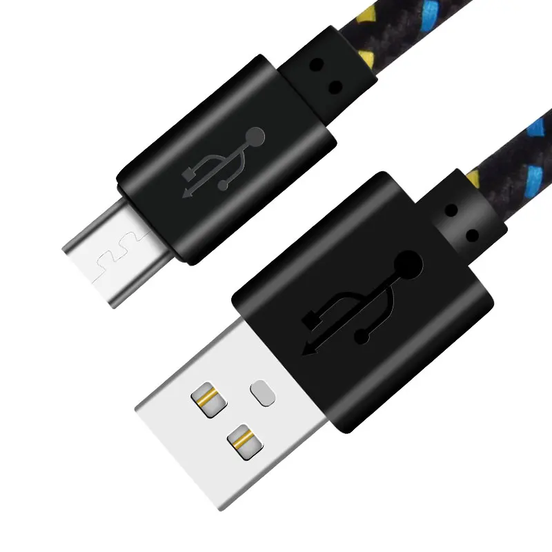 Быстрый USB 1 м 2 м 3 м нейлоновая оплетка Micro USB кабель для samsung Galaxy S7 6 Xiaomi htc LG NokiaTablet кабель для передачи данных зарядный Шнур зарядное устройство