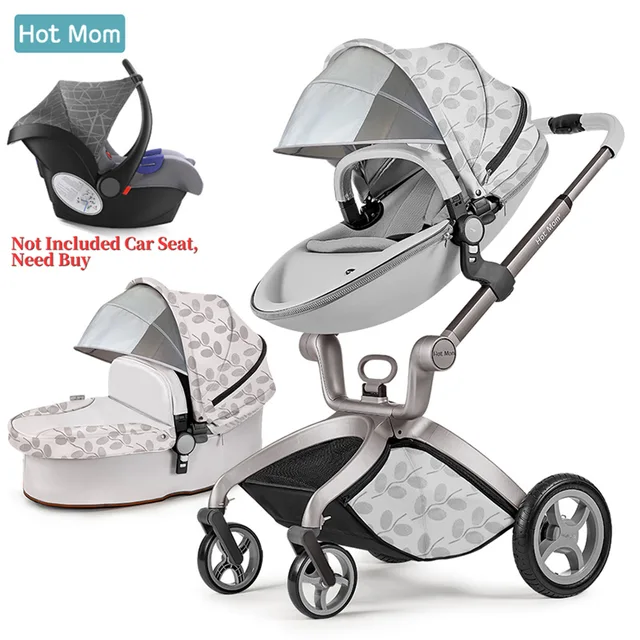 Baby Stroller 3 in 1,Hot Mom travel system High Landscape stroller