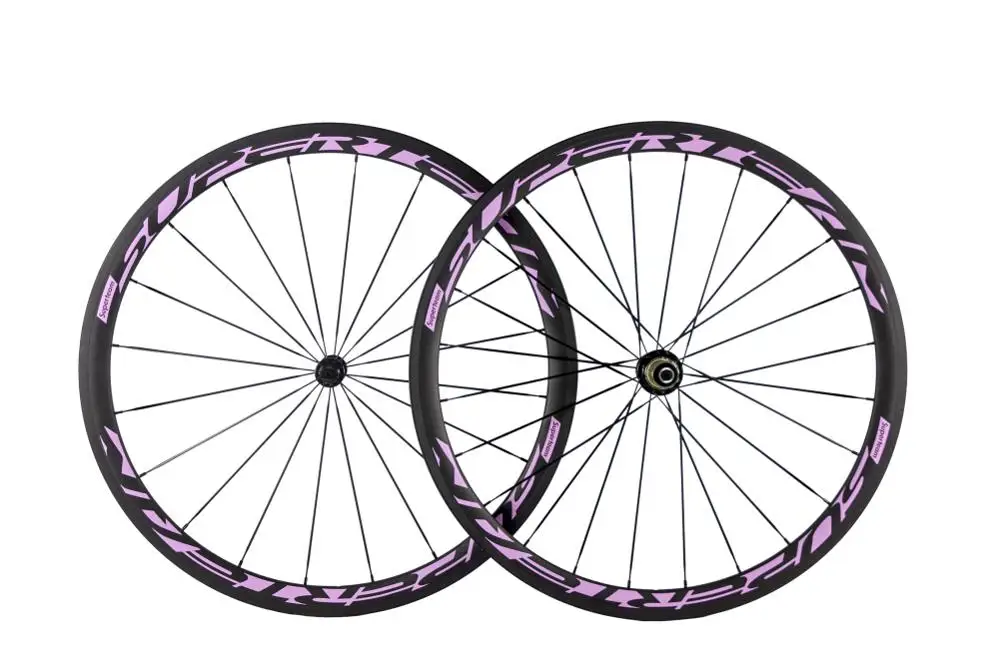 

SuperTeam 38mm Clincher bicycle wheelet 700C Road wheels matte