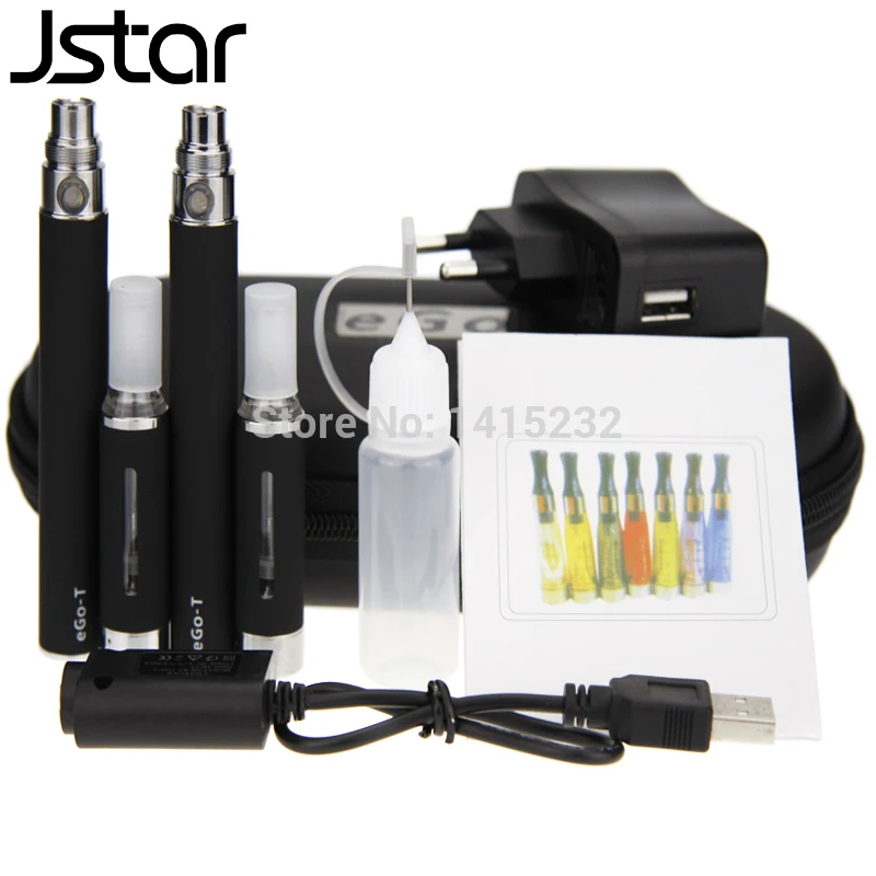 

Jstar ego-t MT3 Double Kit E Cig Kit With MT3 Atomizer EVOD Battery Popular Colors Electronic Cigarette Starter Kits