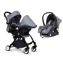 Детская тележка может сидеть в трех-в-одном складной зонтик автомобиль, Детская карманная тележка, детская корзина безопасности