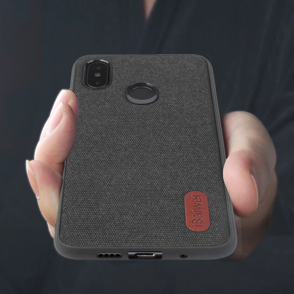 New Fabric Phone Case For Xiaomi Mix 2s Back Cover Luxury Soft Edge Coque Protective 2S Ultra Slim Durable |