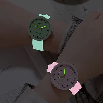 

Luminous Kids Watches Girls Creative Romantic Jelly Gifts Reloj Cute Silicone Band Unisex 2019 New Fahion Students Montre Enfant