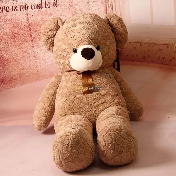 Fancytrader New 63'' 160cm Huge Lovely Plush Soft Stuffed Giant Cute Teddy Bear, 2 Colors, Free Shipping FT50743 (10)