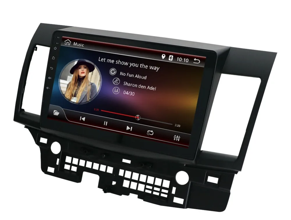 Sale 2G/4G RAM Android 9.0 for Mitsubishi Lancer stereo multimedia head unit GPS Radio car radio gps player stereo gps 1