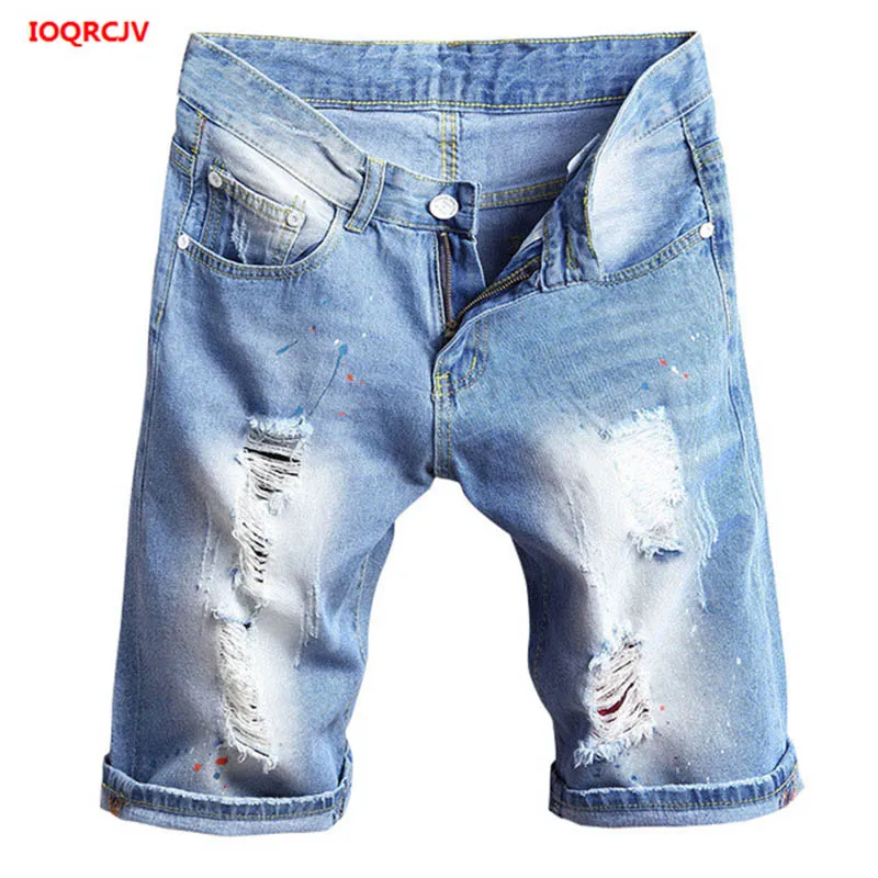 Summer Plus Size Shorts Feminino Washed Ripped Denim Capris Jeans Femme Boyfriends Large size Loose Ripped Holes Jeans Short 807 Summer Plus Size Shorts Feminino Washed Ripped Denim Capris Jeans Femme Boyfriends Large size Loose Ripped Holes Jeans Short 807
