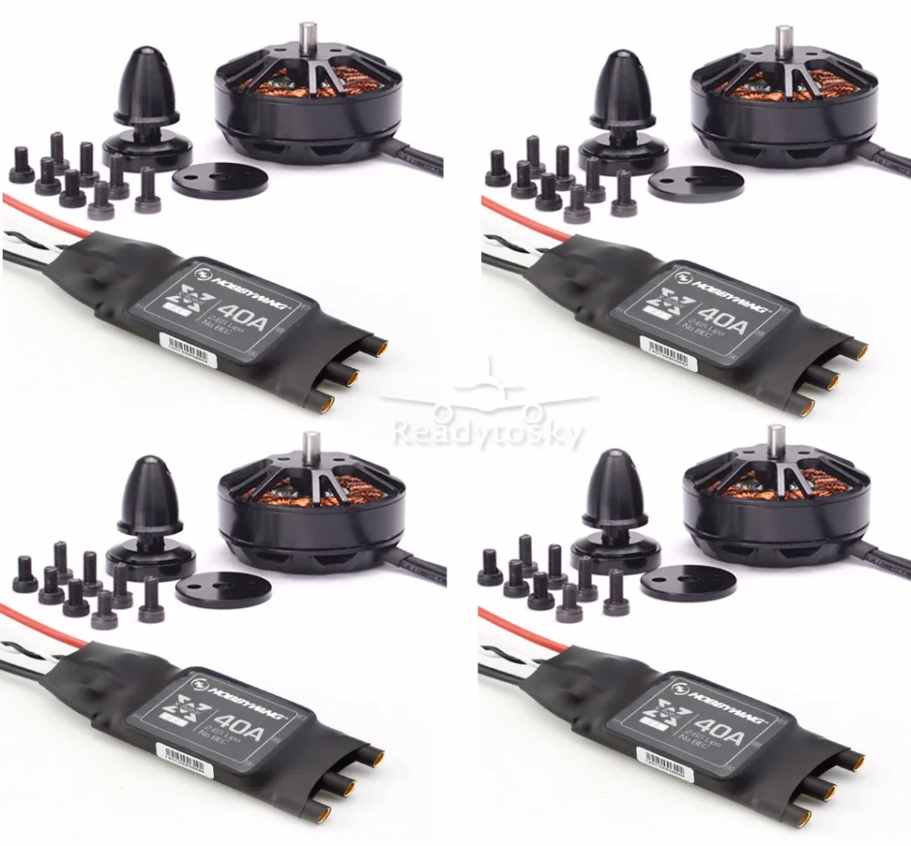 3508 580kv бесщеточный двигатель+ высокопроизводительный XRotor 40A 2-6s ESC для Hobbywing FPV ZD550 ZD850 650 680 Квадрокоптер